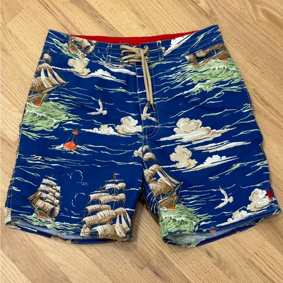 Polo Ralph Lauren Swimwear~ Swim 7”Shorts
Trunks Board Sz 30 - Picture 7 of 11